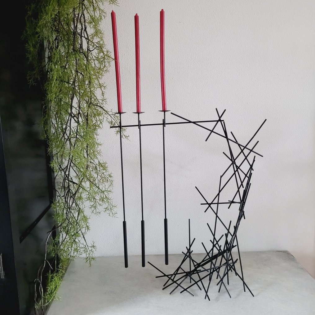 Kerzenhalter - Metall - Blow Up, 1990 #2.1