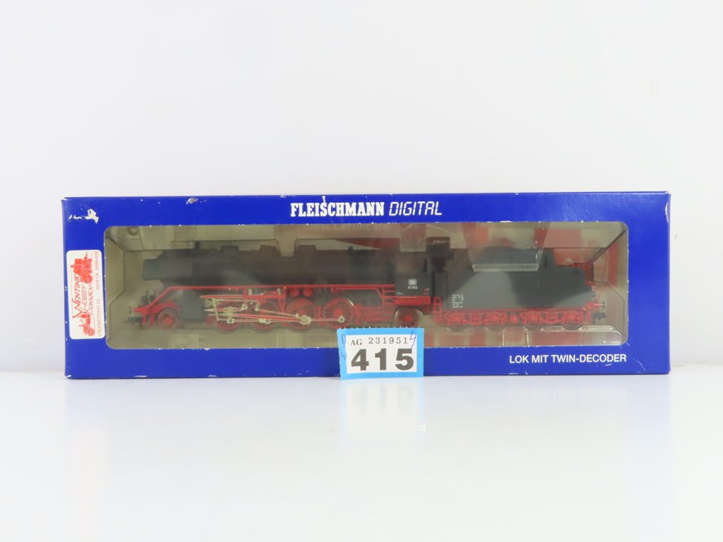 Fleischmann H0轨 - 6 4130K - 带煤水车的蒸汽机车 (1) - BR 41 Digitaal - DB #3.2