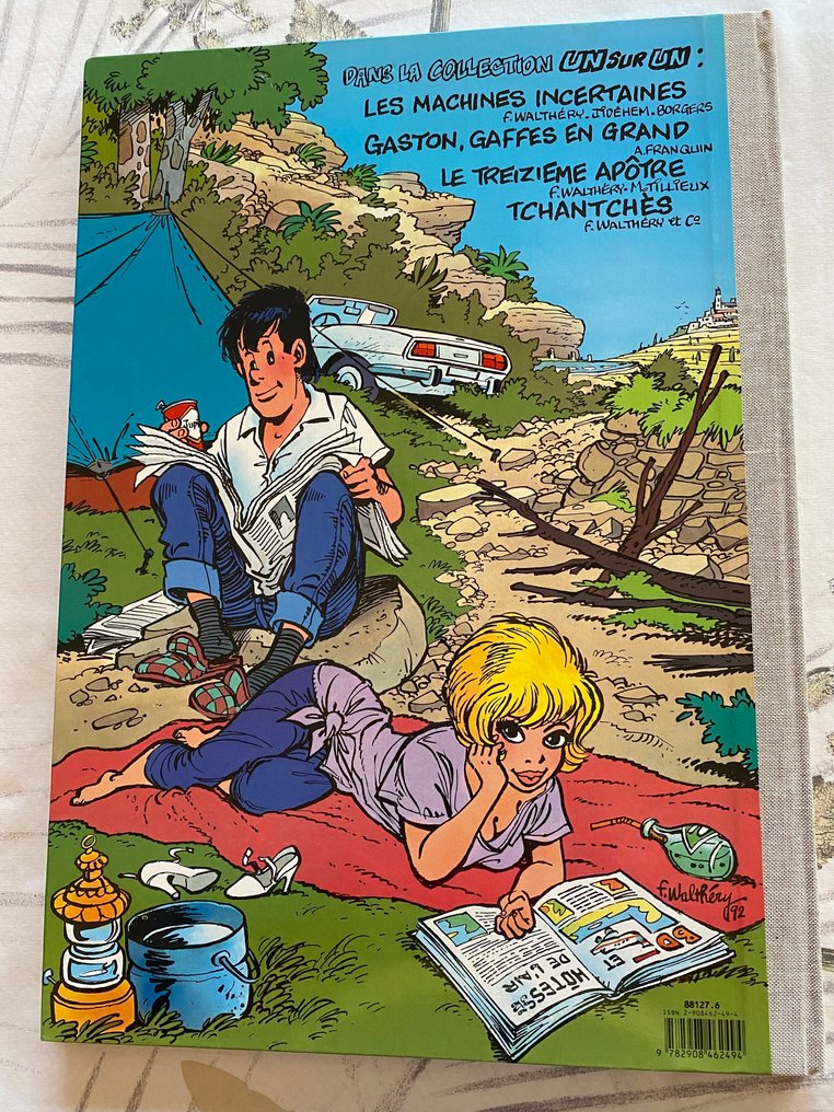 Natacha T15 - La Ceinture de Cherchemidi + dédicace - C - 1 Album - 限量版 - 1992 #2.1