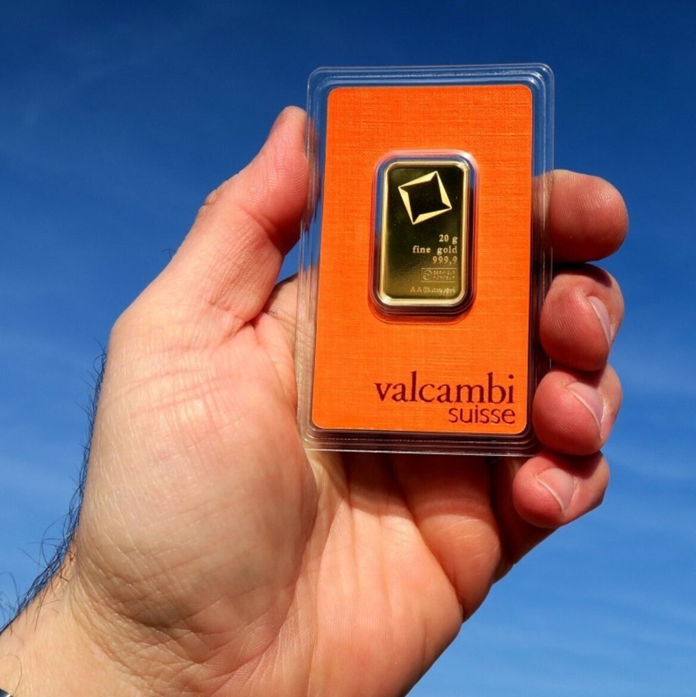 20 克 - 金 .999 - Valcambi - 密封且带证书 #2.1