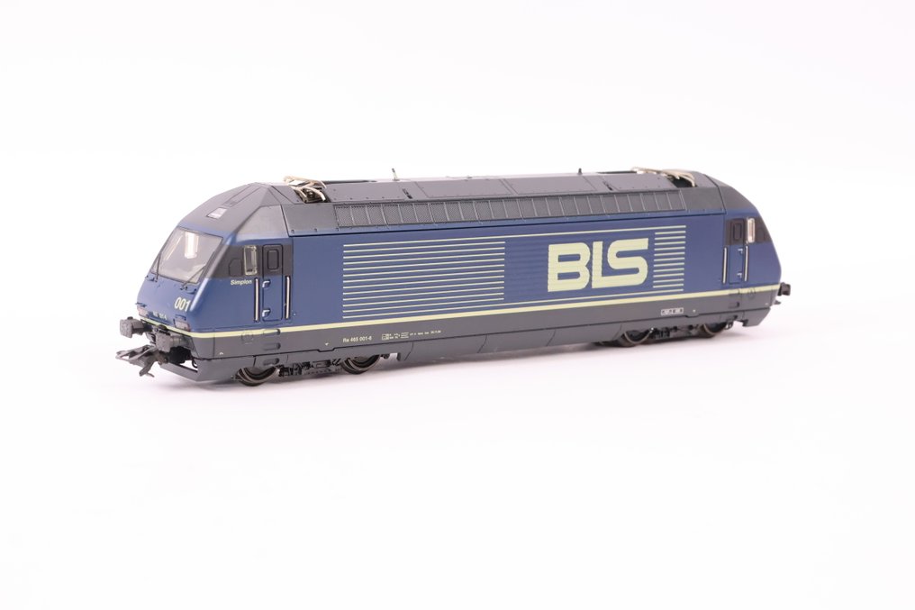 Märklin H0 - 3463 - Ηλεκτροκίνητη ατμομηχανή (1) - Re 465 001-6 'Simplon' - BLS #3.2