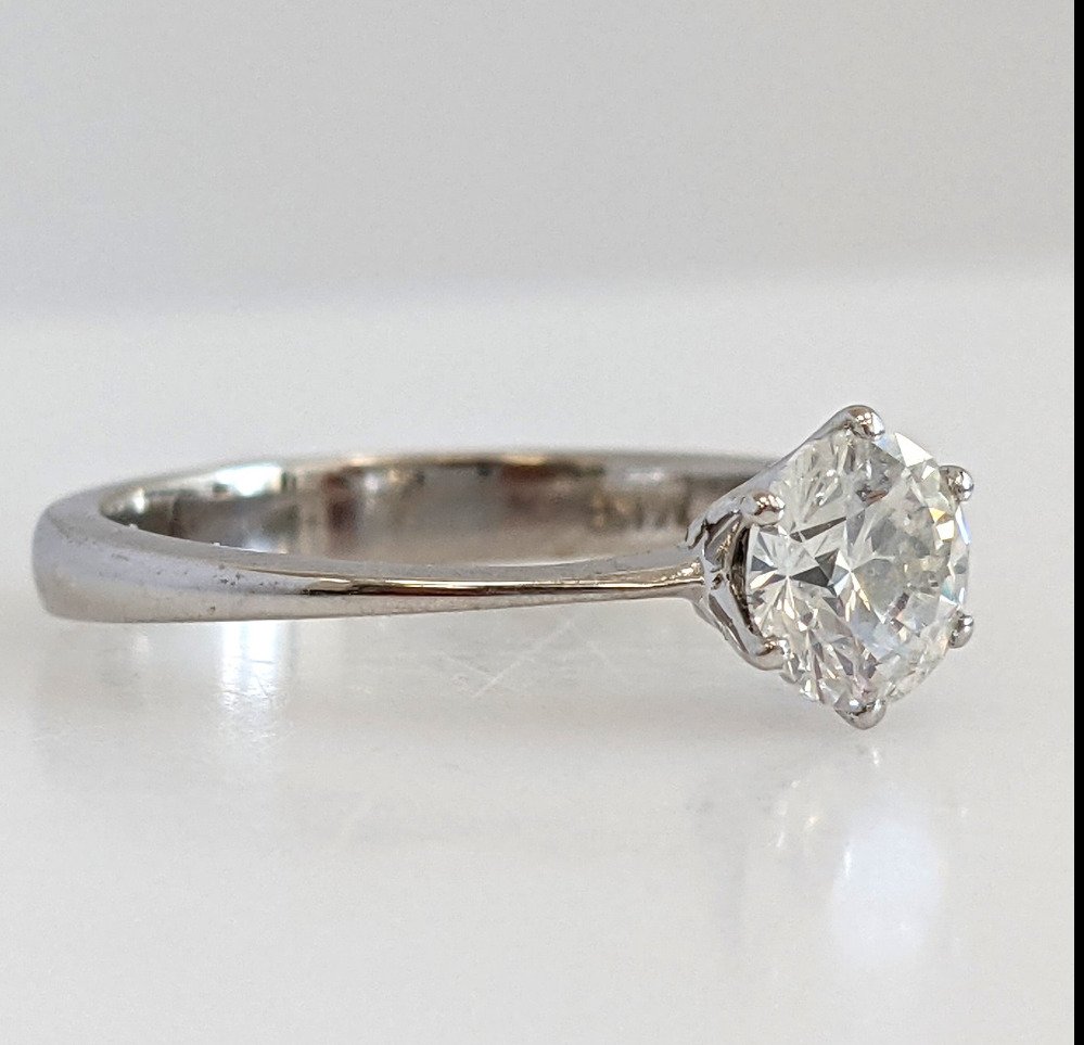 Δαχτυλίδι αρραβώνων - 14 καράτια Λευκός χρυσός -  0.70ct. tw. Διαμάντι (Φυσικό) #4.3