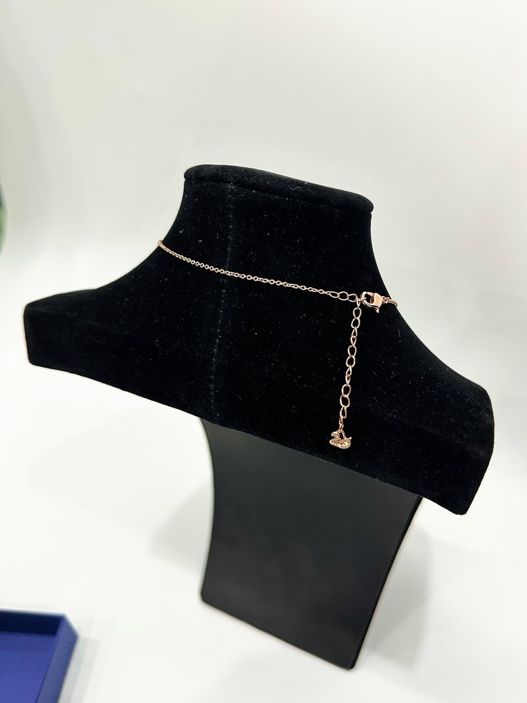 Swarovski - Statue, Teddy Bear Beating Heart Necklace - 0 cm - Crystal #3.2