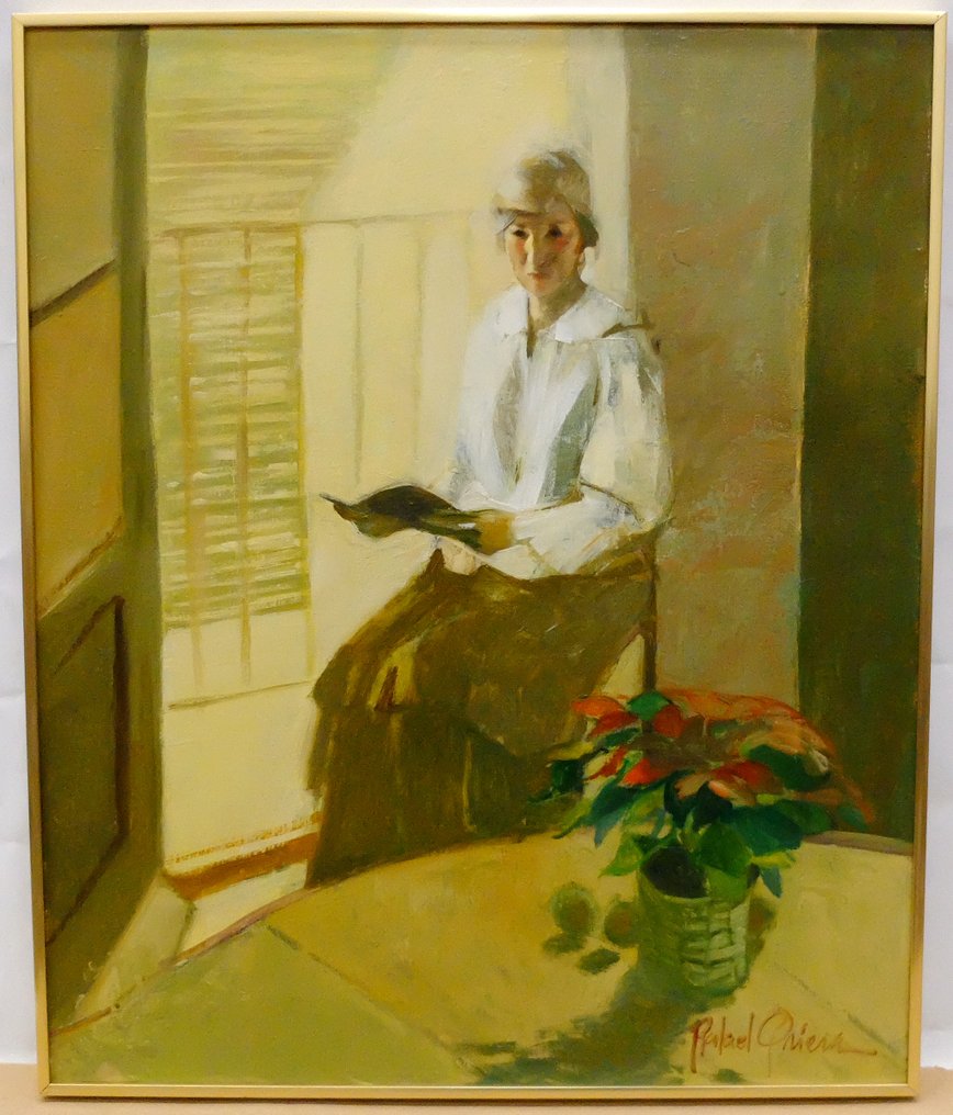 Rafael Griera Calderón (1934-2018) - Mujer leyendo #1.0