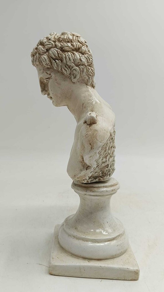 雕刻, Busto di Hermes - 27 cm - 大理石粉 #2.1