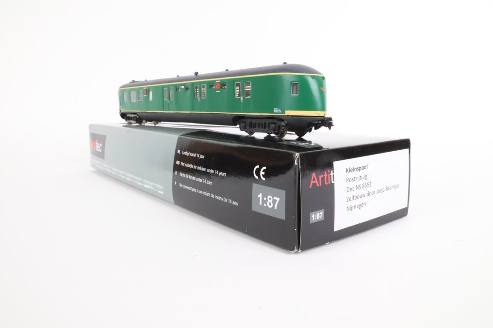 Memory Trains(?) H0 - Vagón de tren a escala (1) - Vagón de bicicletas 8551 - NS #1.0