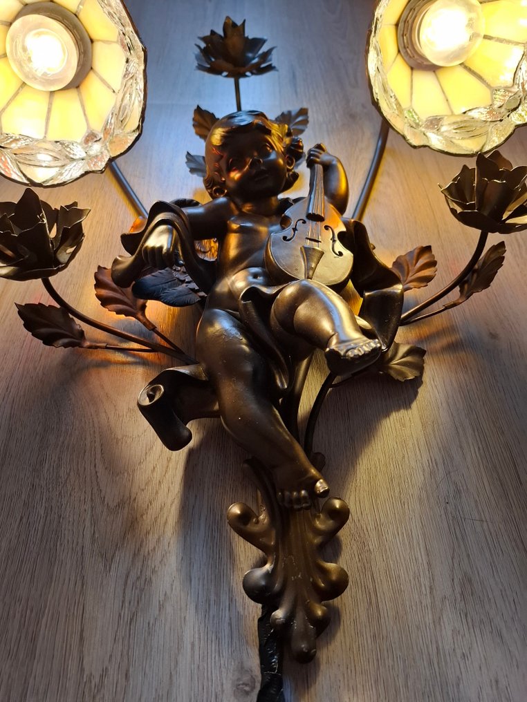 Lâmpada - Metal - Luminária de parede estilo Tiffany #3.2