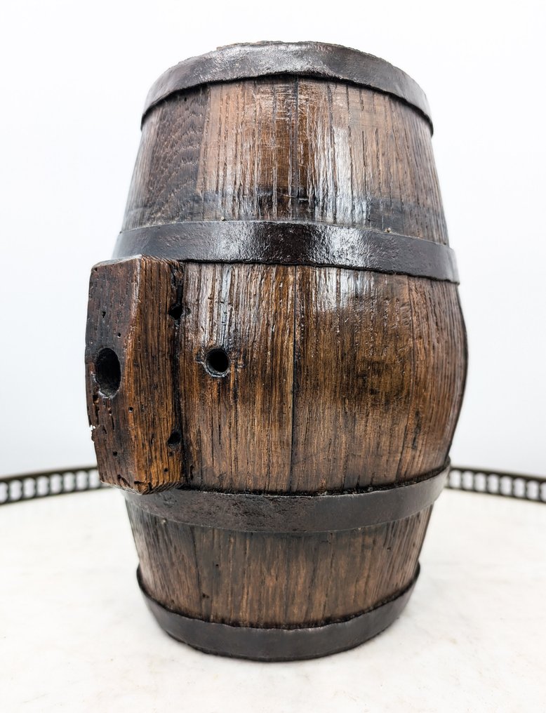 Ancien tonnelet à poudre - Tønne - Eik #1.0