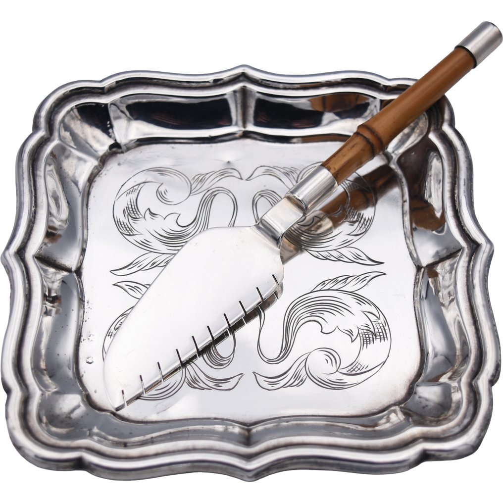 Untieră - Diseño clásico y estilo rocalla - .925 argint #3.2