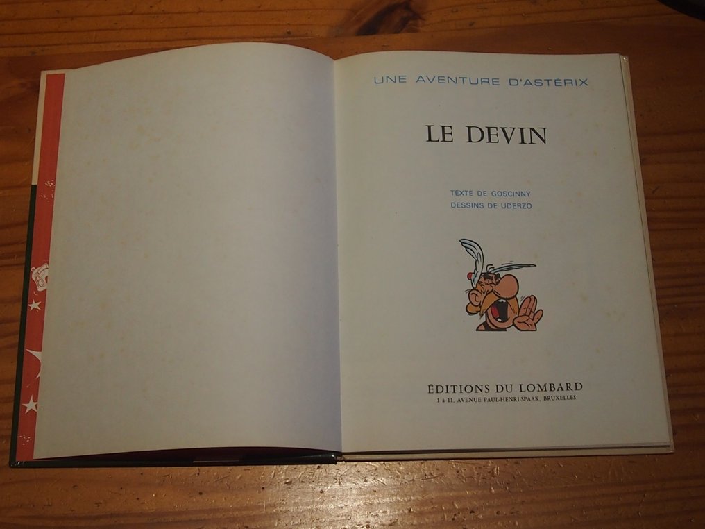 Asterix T19 - Le Devin - C - 1 Album - First edition - 1972 #4.3