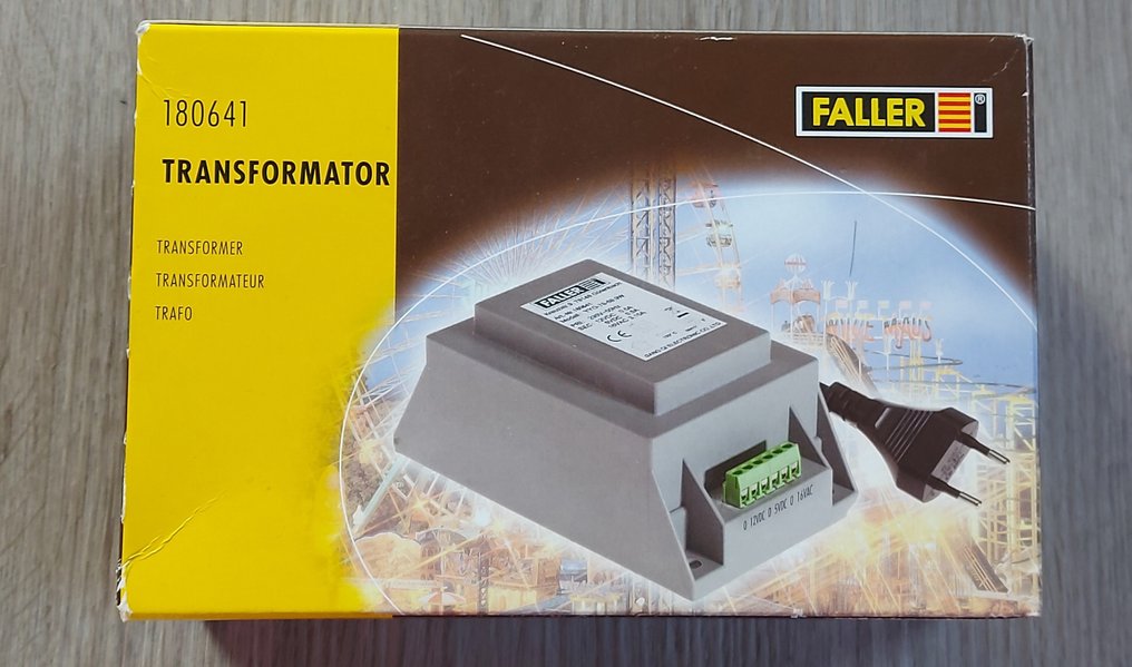 Faller H0, N, Z, TT - 180641 - Modellbahnbausätze (1) - Transformator 50 VA 50-60Hz, NEU in OVP #1.0