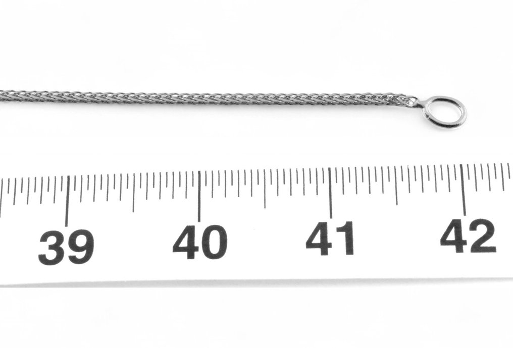 Αλυσίδα - 18 καράτια Λευκός χρυσός #1.0