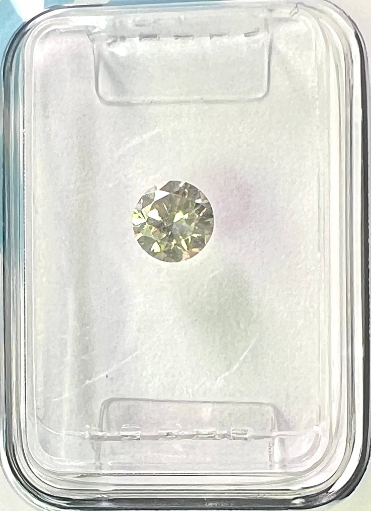 没有保留价 - 1 pcs 钻石  (天然)  - 0.33 ct - 圆形 - L - SI2 微内含二级 - 国际宝石研究院（IGI） #1.0