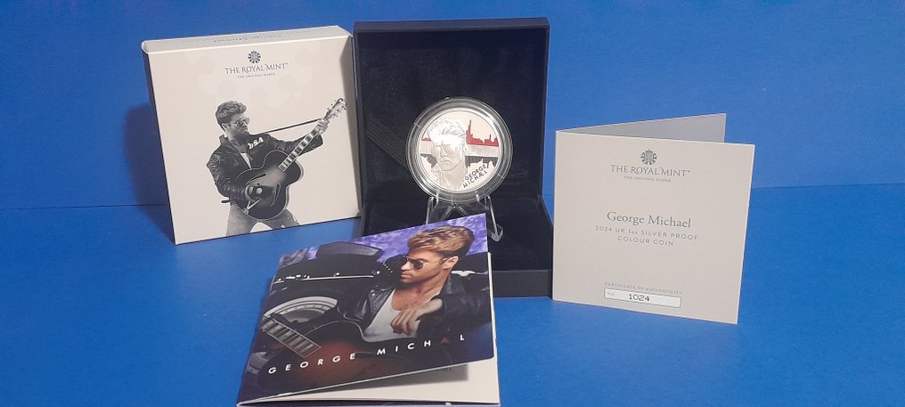Ηνωμένο Βασίλειο. 2 Pounds 2024  George Michael  (χωρίς τιμή ασφαλείας) #2.1