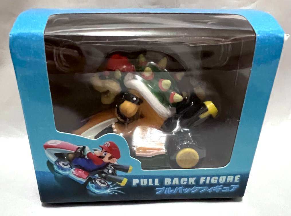 Nintendo  - 玩具車 Nintendo – Mario Kart – Pull Back Figure – Unopened – Set item (single figure)：Bowser - 2020+ - 日本 #1.0