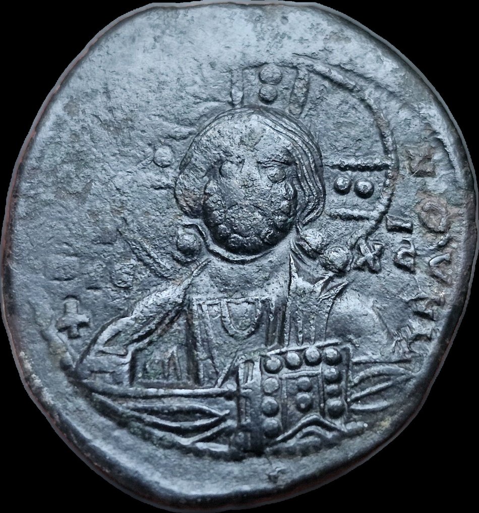 Byzantine Empire. Basil II "The Bulgar-Slayer" (AD 976-1025). Anonymous Follis  (Bez ceny minimalnej
) #1.0