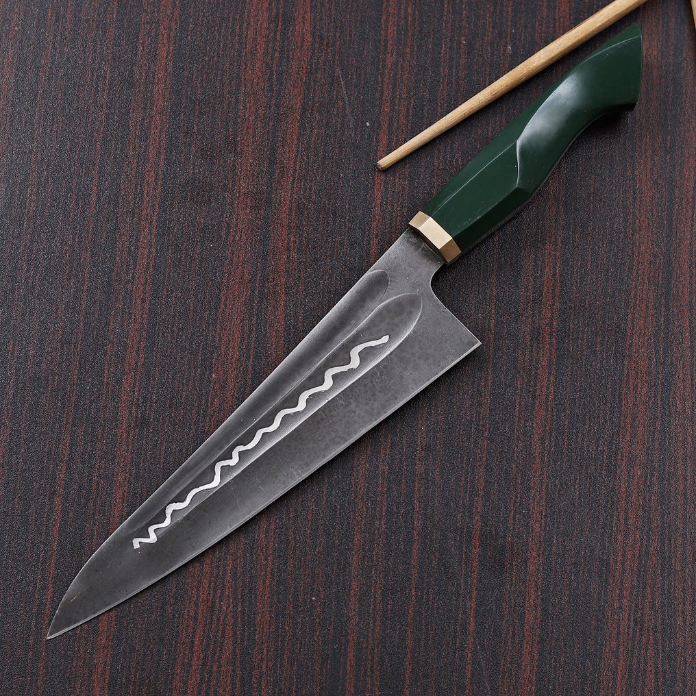 Sam Knives Handcrafted Chef’s Knife - 餐刀 - 钢, 木 - A118 #1.0