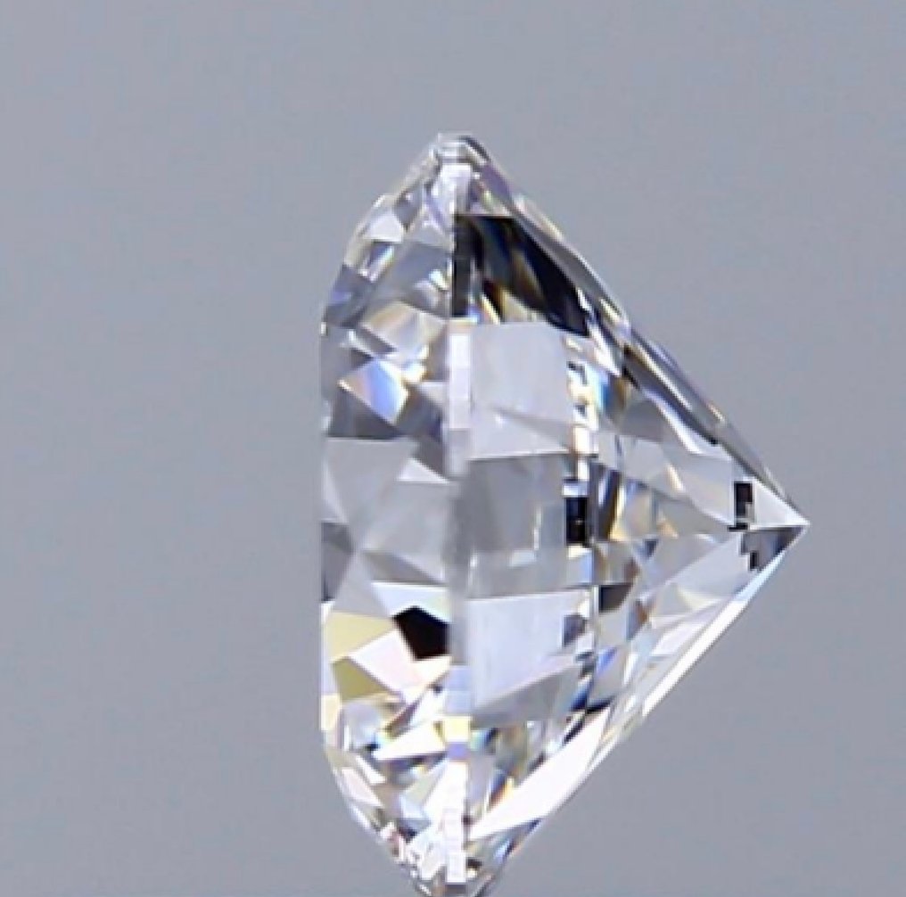 1 pcs Gyémánt  (Természetes)  - 0.58 ct - Kerek - D (színtelen) - IF - Amerikai Gemmológiai Intézet (GIA) - Ex Ex Ex #1.0