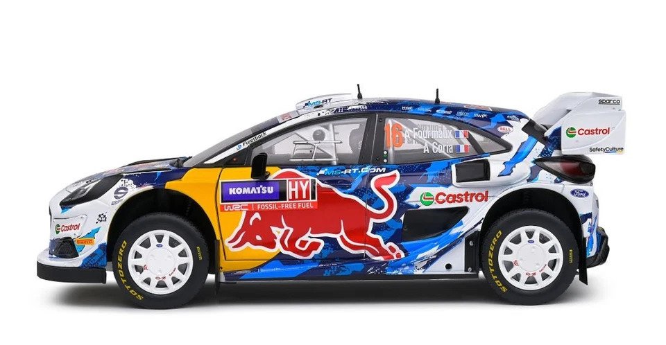 1:18 - Modell autó - Ford Puma Rally1 WRC Red Bull #1.0