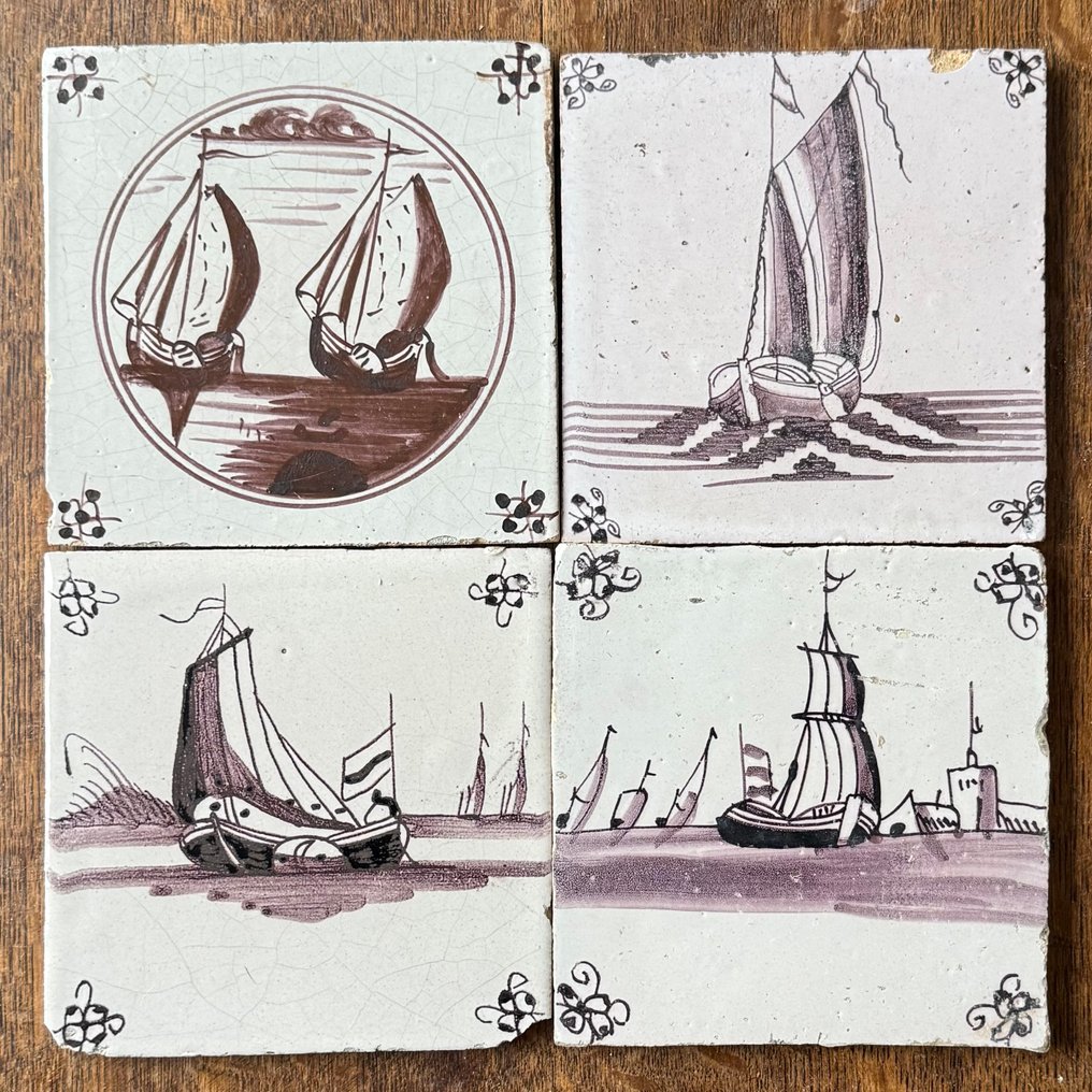  Flis (4) - Seilskip - 1700-1750, 1750-1800  #1.0