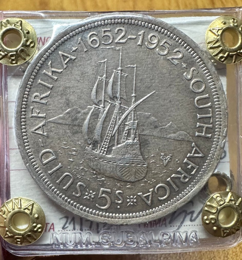 南非. 5 scellini 1952  (沒有保留價) #1.0