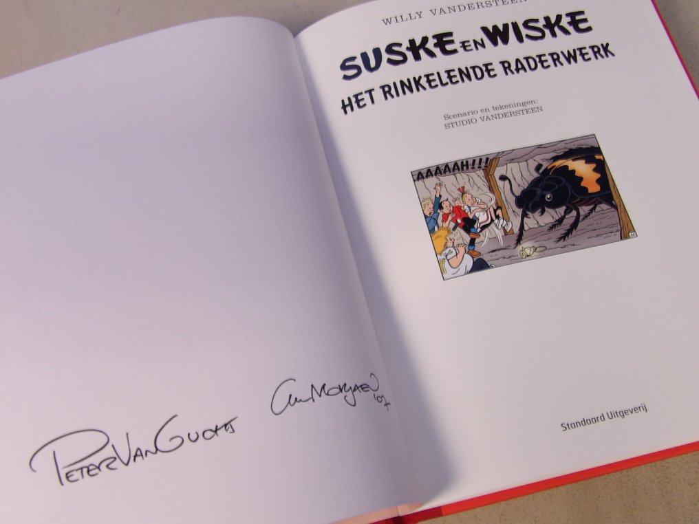 Suske en Wiske - Het Rinkelende Raderwerk - luxe uitgave - 2x gesigneerd album - 1 x 豪华版 - 第一版 - 2007 #3.2