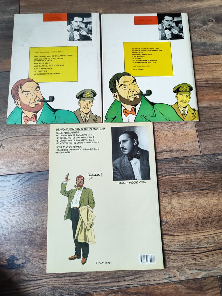 Blake en Mortimer in de range 1 t/m 20 - opeenvolgende reeks SC - 17 Album - Varie edizioni - 1967/2010 #2.1