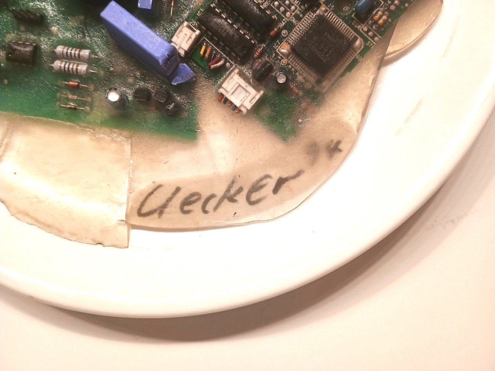 Günther Uecker (1930-2025) - "Electronic Salat" - Unikat #3.2