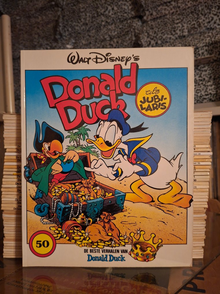 Donald Duck - 1 t/m 53 (minus nr. 49) - opeenvolgende reeks SC - 52 Album - First edition/reprint - 1978/1994 #1.0