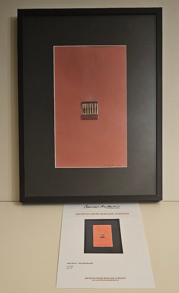 Bernard Aubertin (1934-2015) - Dessin de feu #4.3