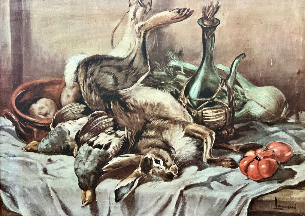 Scuola inglese (XX) - Natura morta con selvaggina #1.0