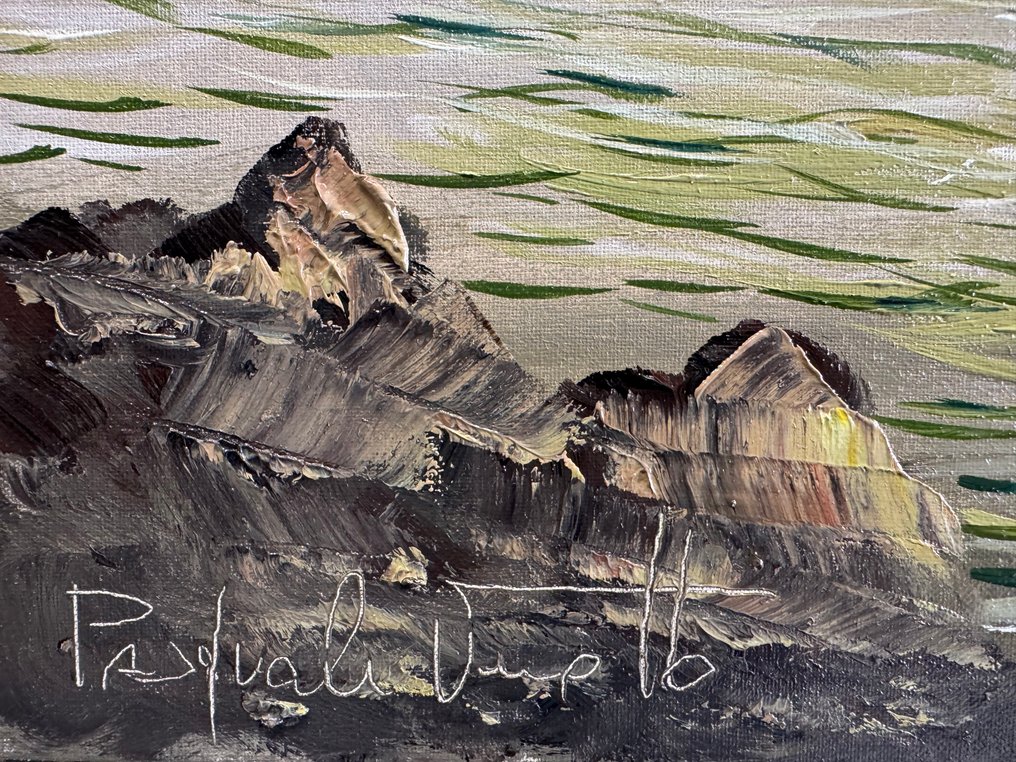 Pasquale Vuotto (1958) - Marina di torre del greco in controluce #2.1