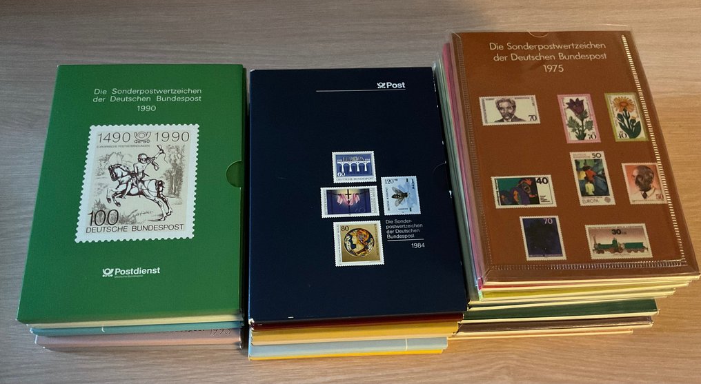 德国，联邦共和国 1975/1994 - BUNDESPOST；由德国邮政发行的20年纪念册 #1.0