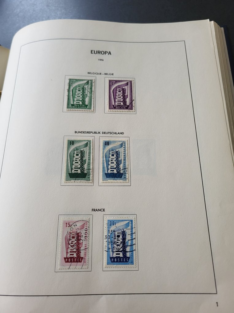 欧洲 1940/1985 - 欧洲邮票收藏，含重复邮票 #1.0