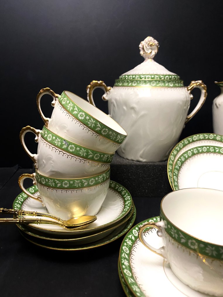 Limoges, Sazerat - Σετ καφέ - Πορσελάνη #1.0