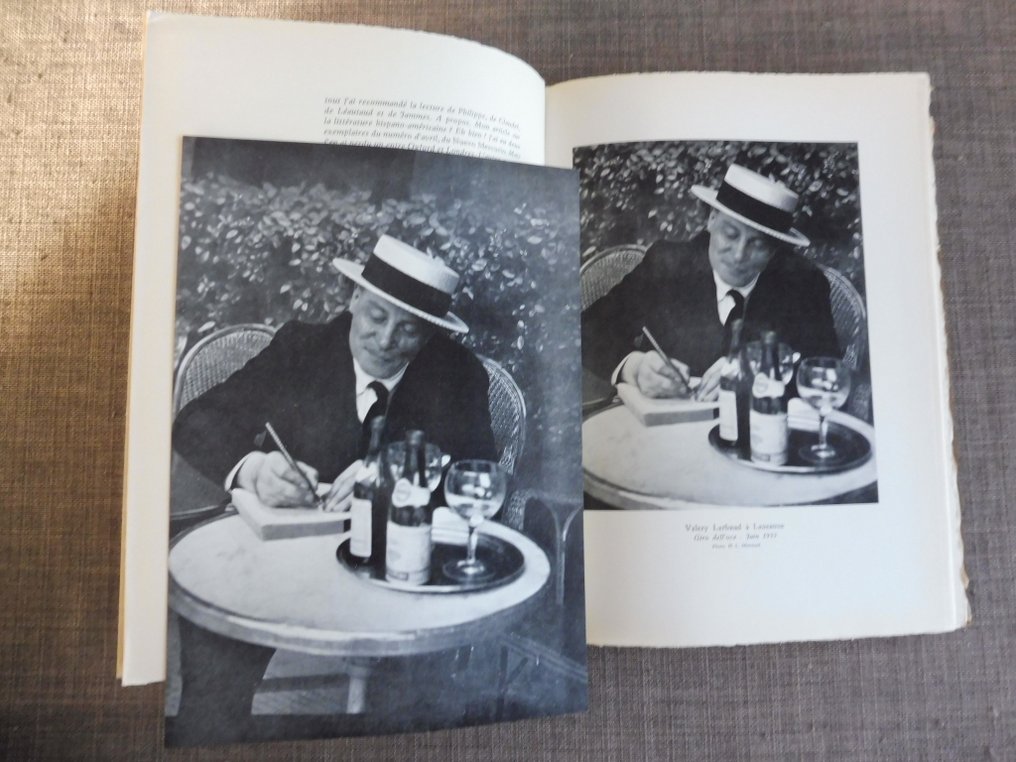 Anonyme - Hommage à Valery Larbaud - 1958 #1.0