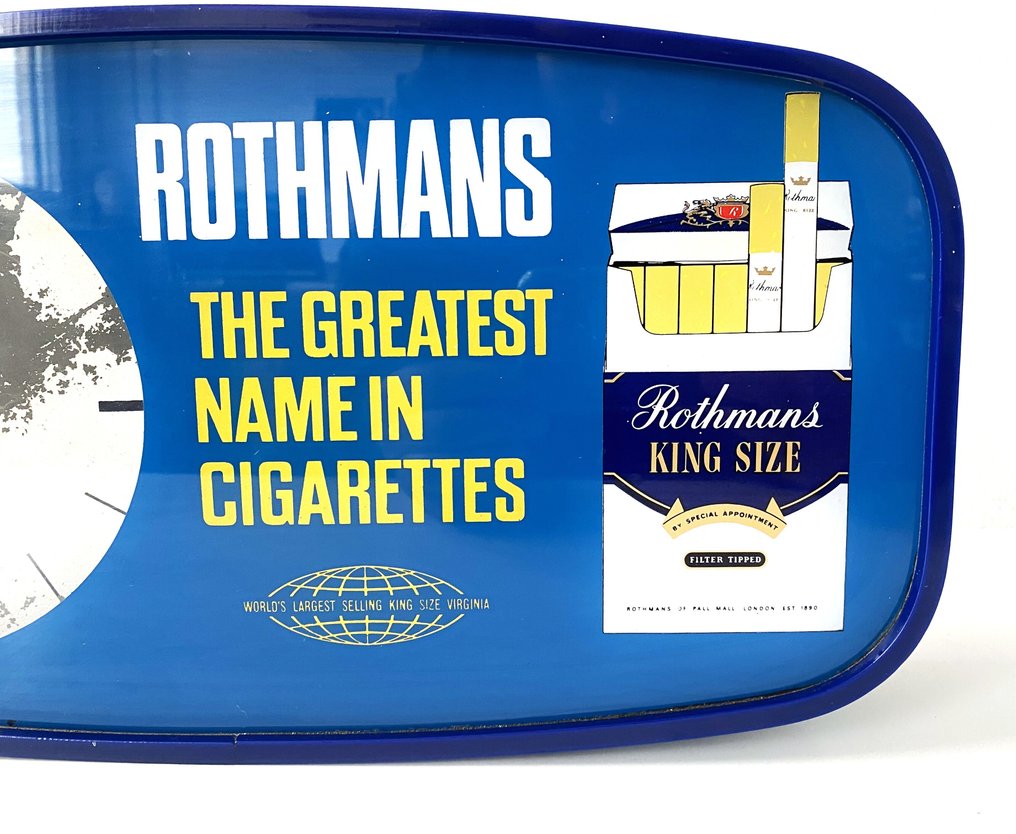 Rothmans advertising clock - Sign - Plastic #3.2