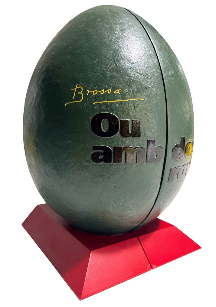 Joan Brossa (1919-1998) - Ou amb dos rovells #1.0