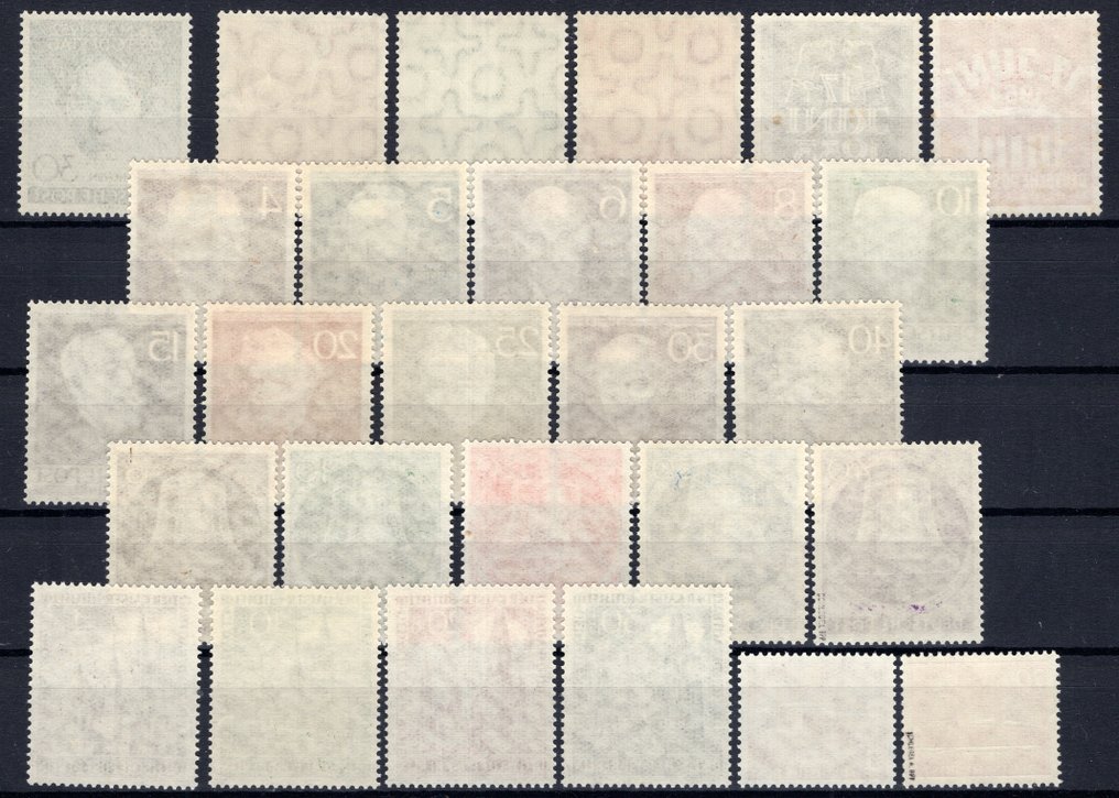 Berlin 1952/1953 - Two complete vintages /MNH - Michel 87/113 #1.0