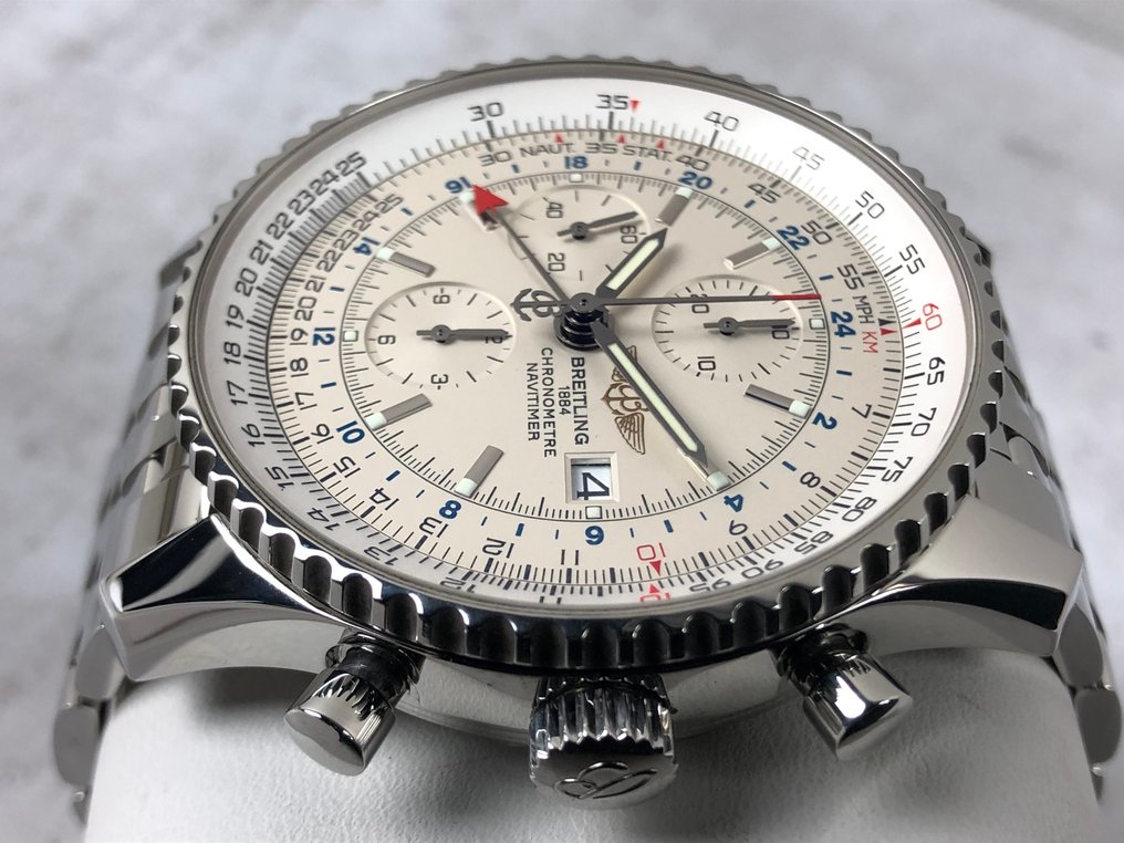 Breitling - Navitimer World GMT Chronograph Automatic - A24322 - Men - 2010-2020 #3.2