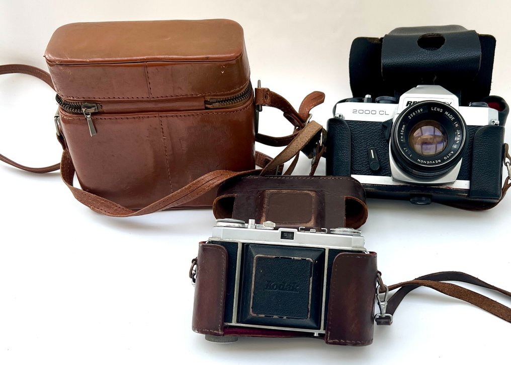 Kodak, Revueflex 2000 CL + 1,7/55mm + Retina Ia | Αναλογική φωτογραφική μηχανή #1.0