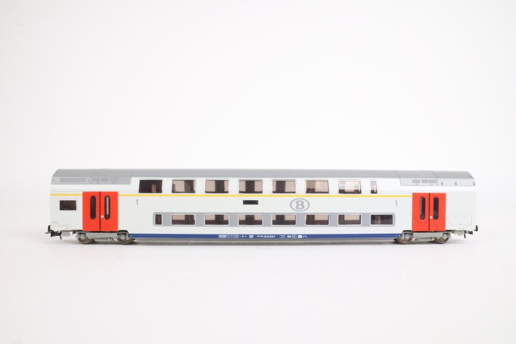 Classix (Heris) H0 - 6004-4 - Επιβατικό τρένο μοντελισμού (1) - M6 βαγόνι Α' πρώτης τάξης - NMBS #1.0