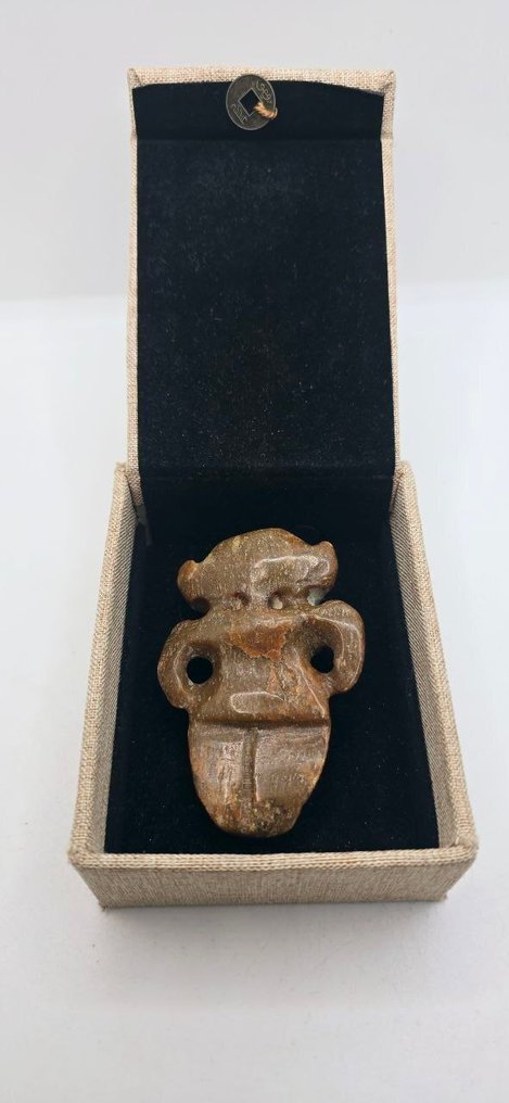 古新石器时代的巫师偶像 - 无底价 - 古玉 - 护身符 - 护身符 - 新石器时代巫师偶像 #4.3