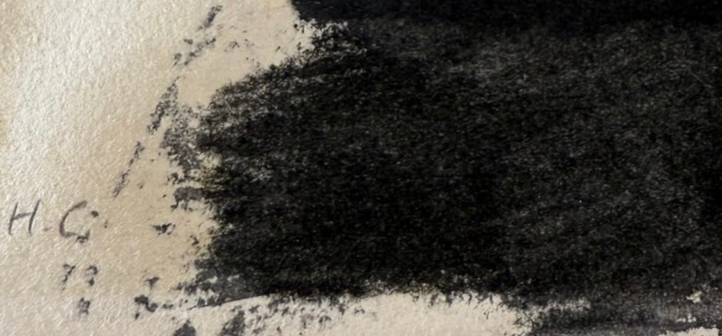 Antoni Tapies (1923-2012) - Negre i roig (Quatre ditades), 1976 #4.3