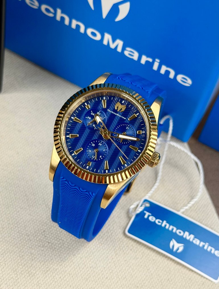 TechnoMarine - Sea Day/Date - χωρίς τιμή ασφαλείας - TM-719032 - Unisex - 2020+  #1.0