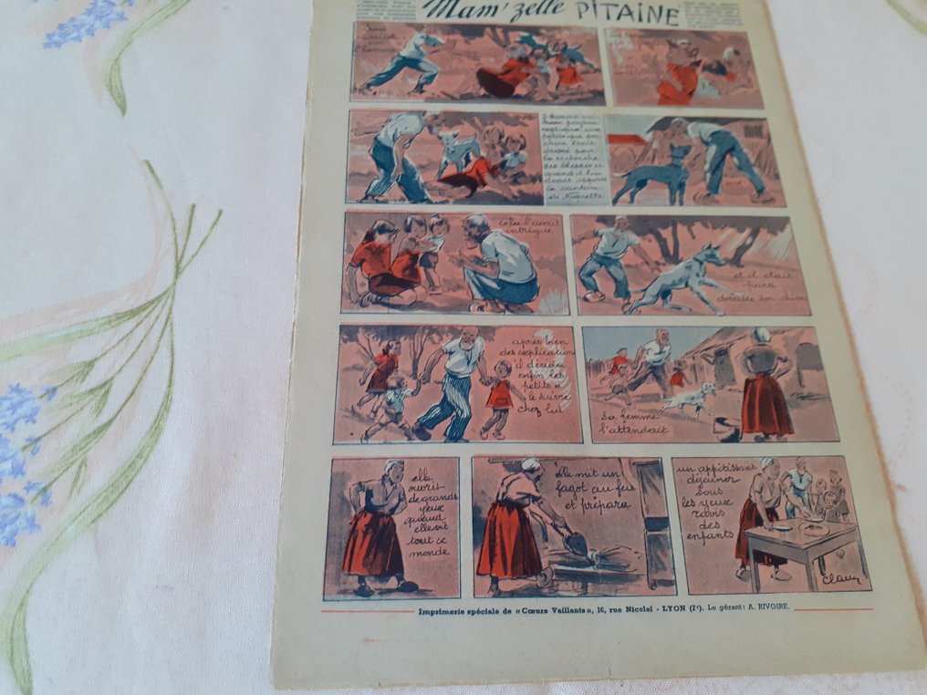 Ensemble de 2 Coeurs vaillants et une Ame de 1940/41 - 3 Comic collection - 1940 #2.1