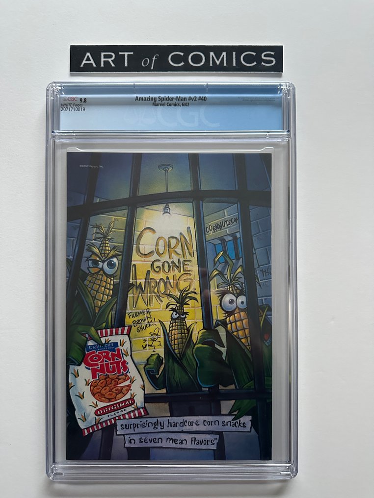 The Amazing Spider-Man Vol #2 #40 - CGC 9.8 - 1 Graded comic - EO - 2002 #1.0