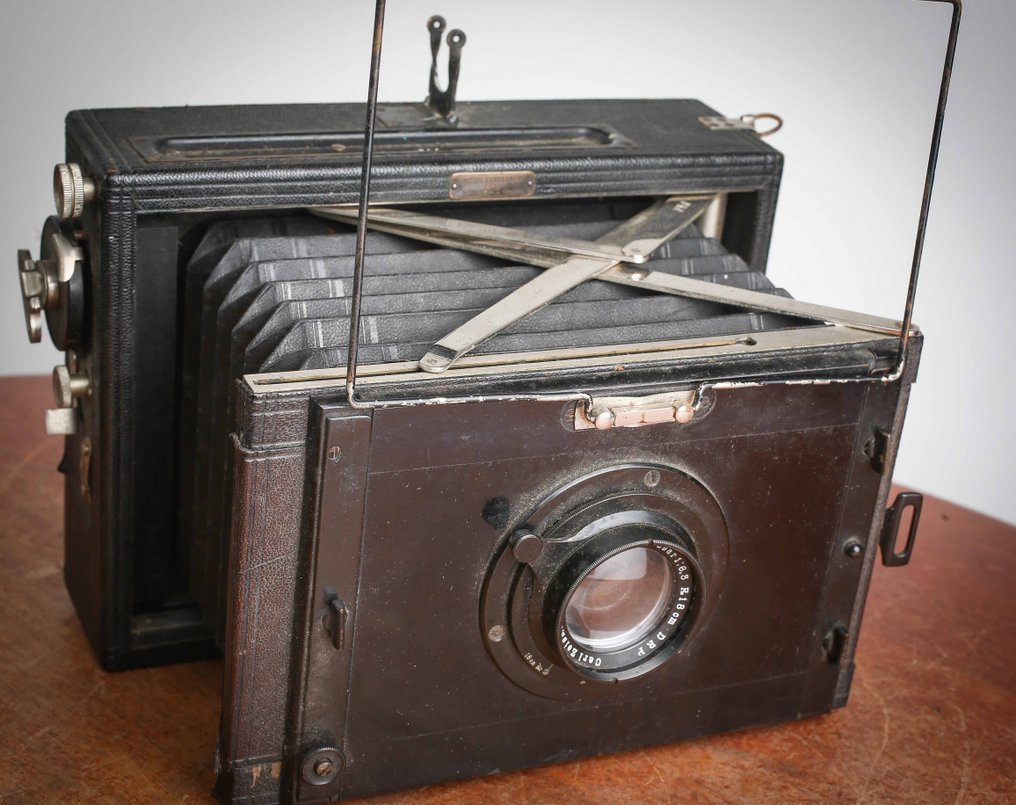 Nettel met Carl Zess Tessar 6,3/18cm | Cameră format mare #1.0