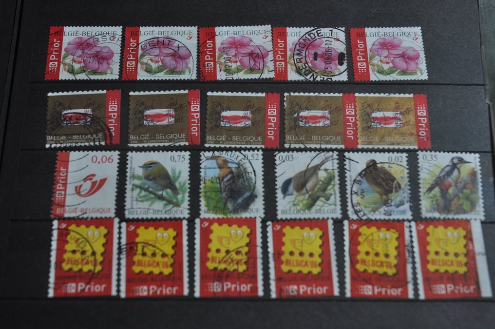 Βέλγιο  - Μεγάλη συλλογή μέχρι το 2008 σε ένα πολυτελές άλμπουμ Leuchtturm και σε stockboeken (238 #4.3