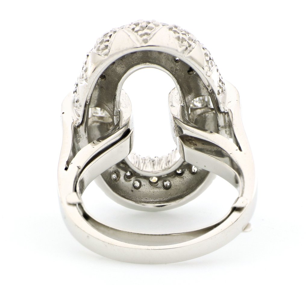 没有保留价 - 戒指 - 18K包金 白金 -  1.44ct. tw. 钻石 (天然)  #4.3